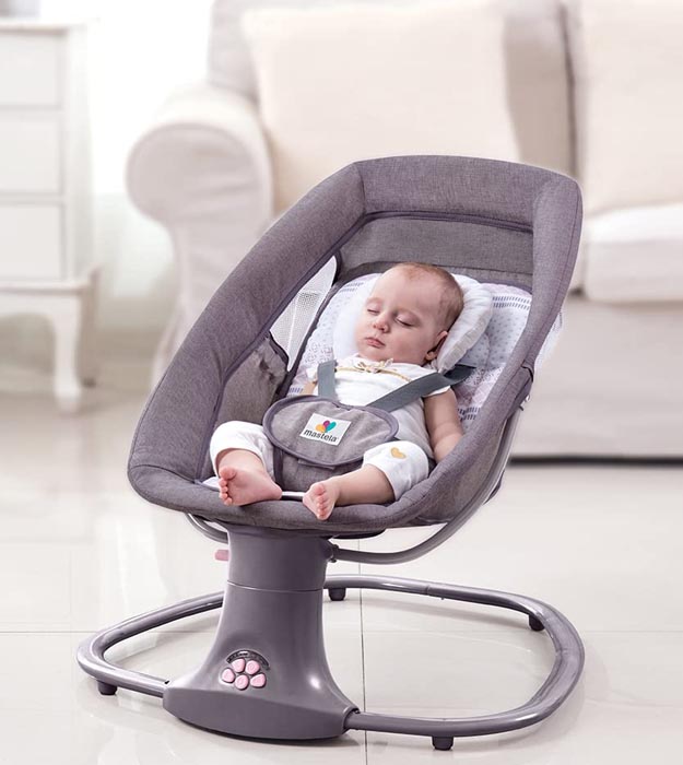 Mastela Brand Baby 3 In 1 Delux Electric Auto Swing Rocke – Giggles Kiddies