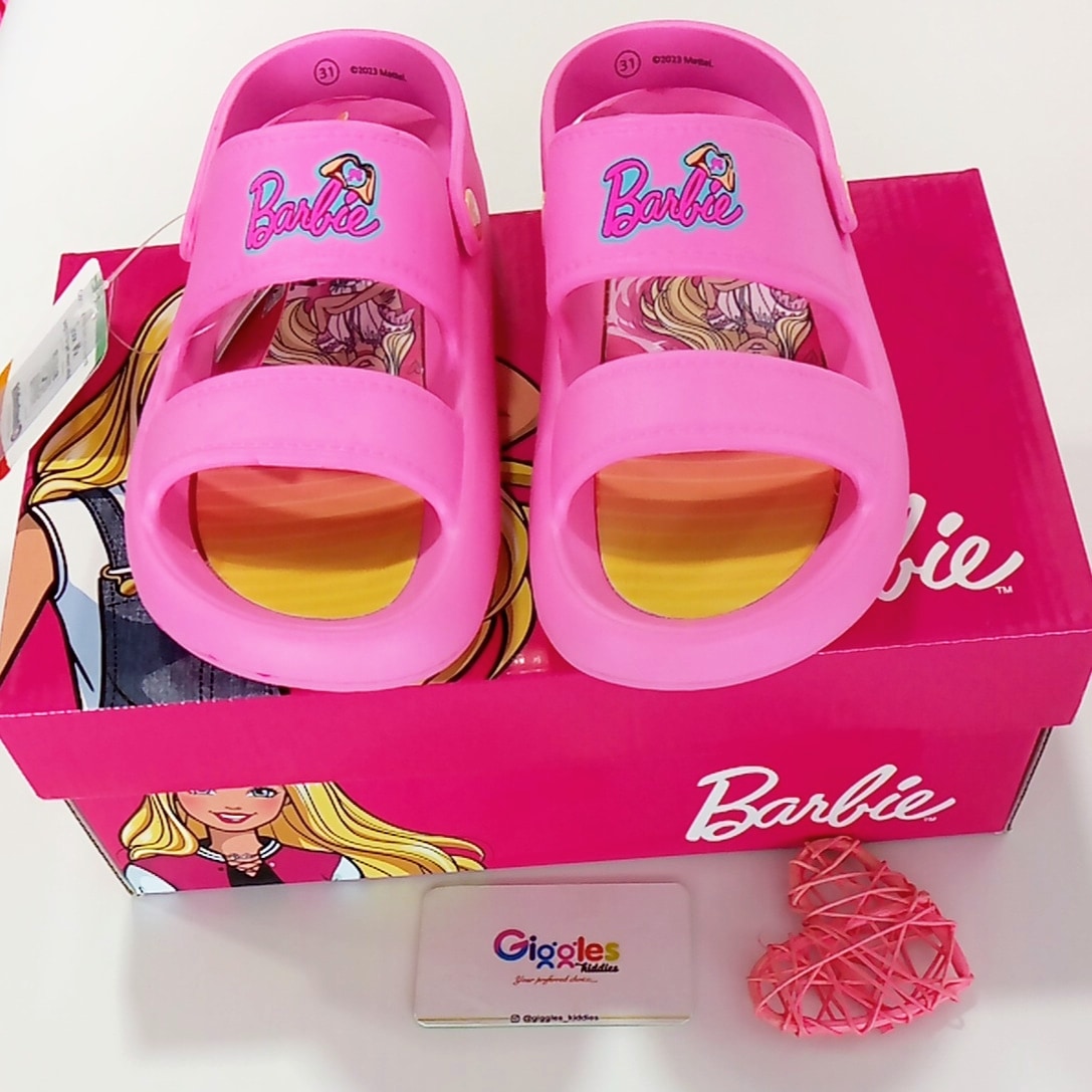 barbie kids sandal