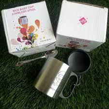 nice baby cup stainless steel